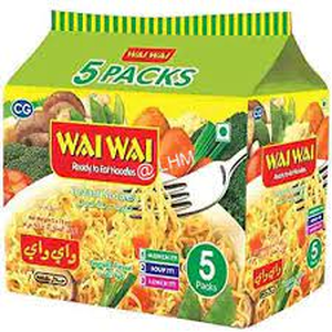 Wai Wai Veg Masala Noodles 5Pk