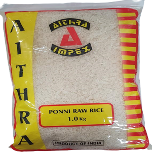 Aithra Rice Ponni Raw 1Kg