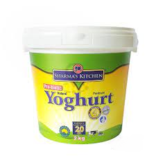 Sharma'S Kitchen Yoghurt 2Kg
