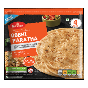 Haldiram Dlh Paratha Gobhi 4Pcs 400g
