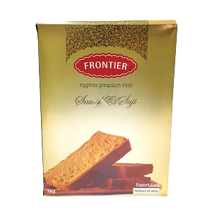 Frontier Eggless Saunf & Suji Rusk 1Kg