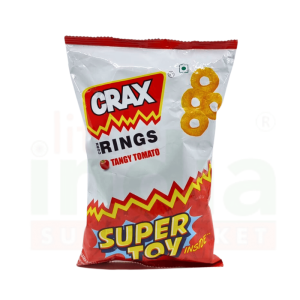 Crax Corn Rings(Tangy Tomato) 53g