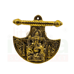 Metal Hanging Ganesh Shubh Labh(Mth-043)